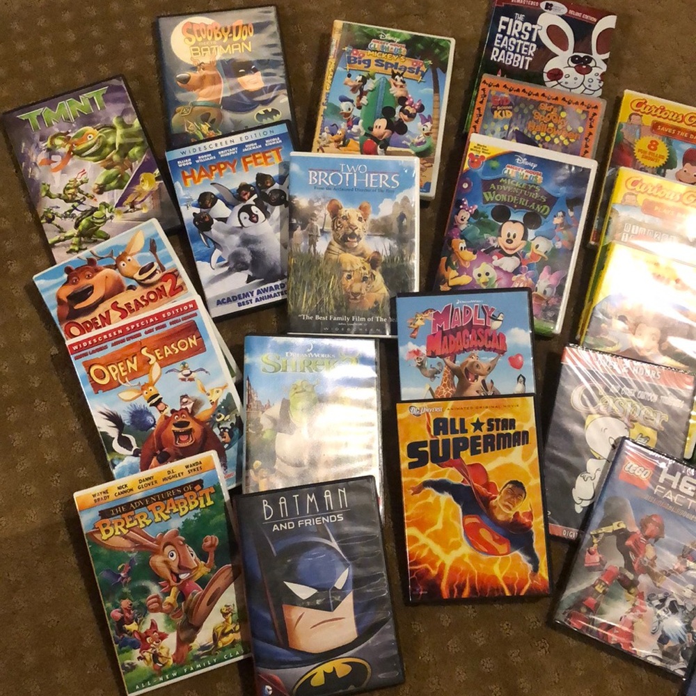 Children DVD’s